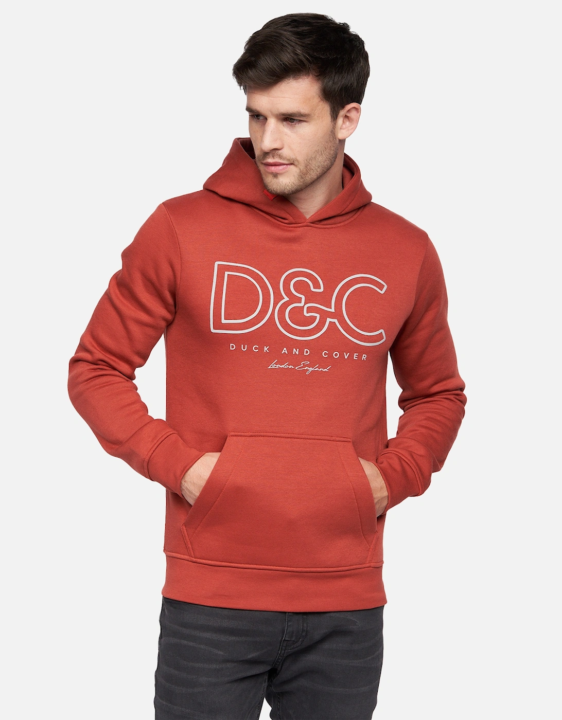 Duck and Cover Mens Icarusa Hoodie, 6 of 5