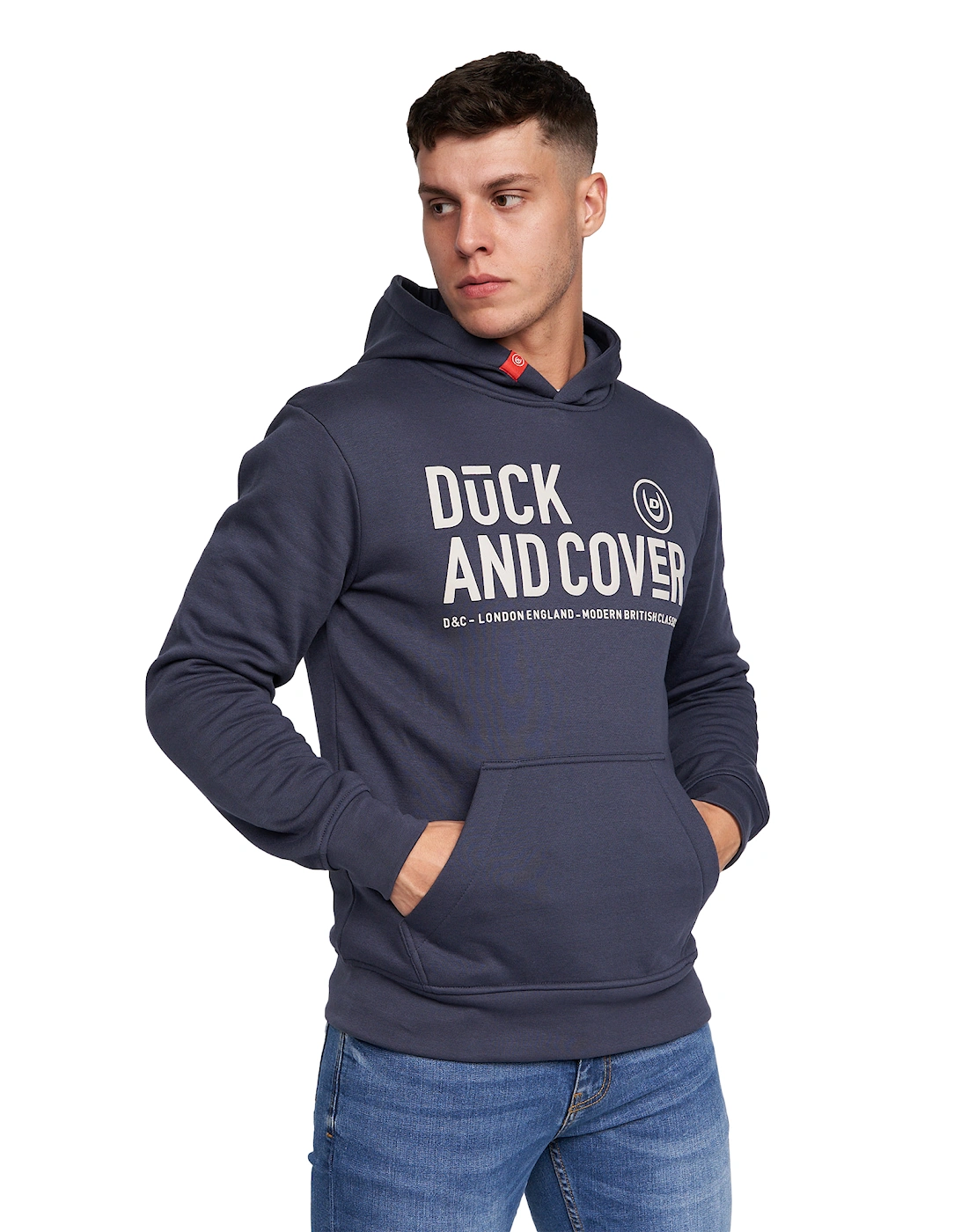 Duck and Cover Mens Hillman Hoodie