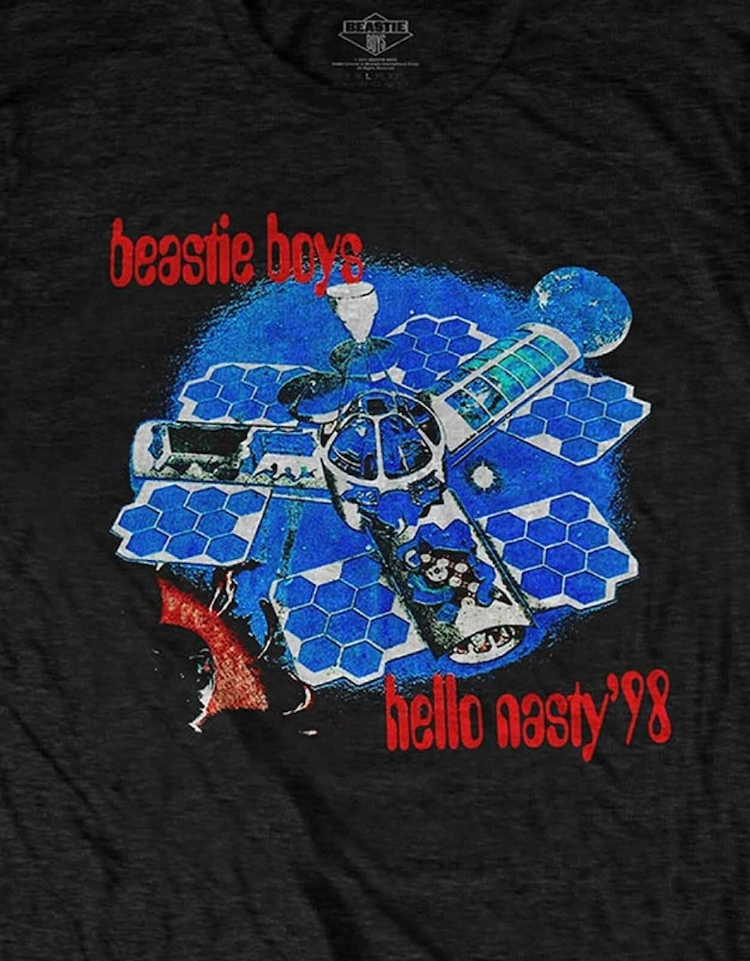 Unisex Adult Hello Nasty Back Print Cotton T-Shirt