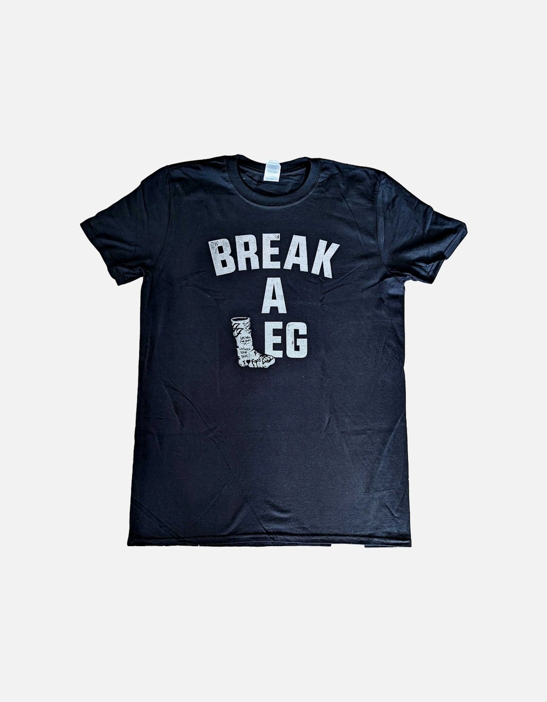 Unisex Adult Break A Leg Milton Keynes Back Print Cotton T-Shirt, 3 of 2