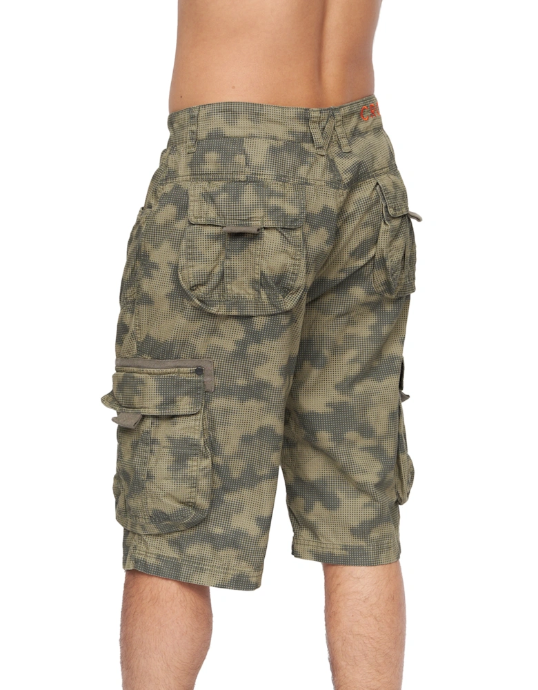 Mens Hanwhere Camo Cargo Shorts