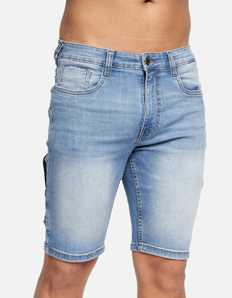 Mens Carpenter Denim Vintage Shorts