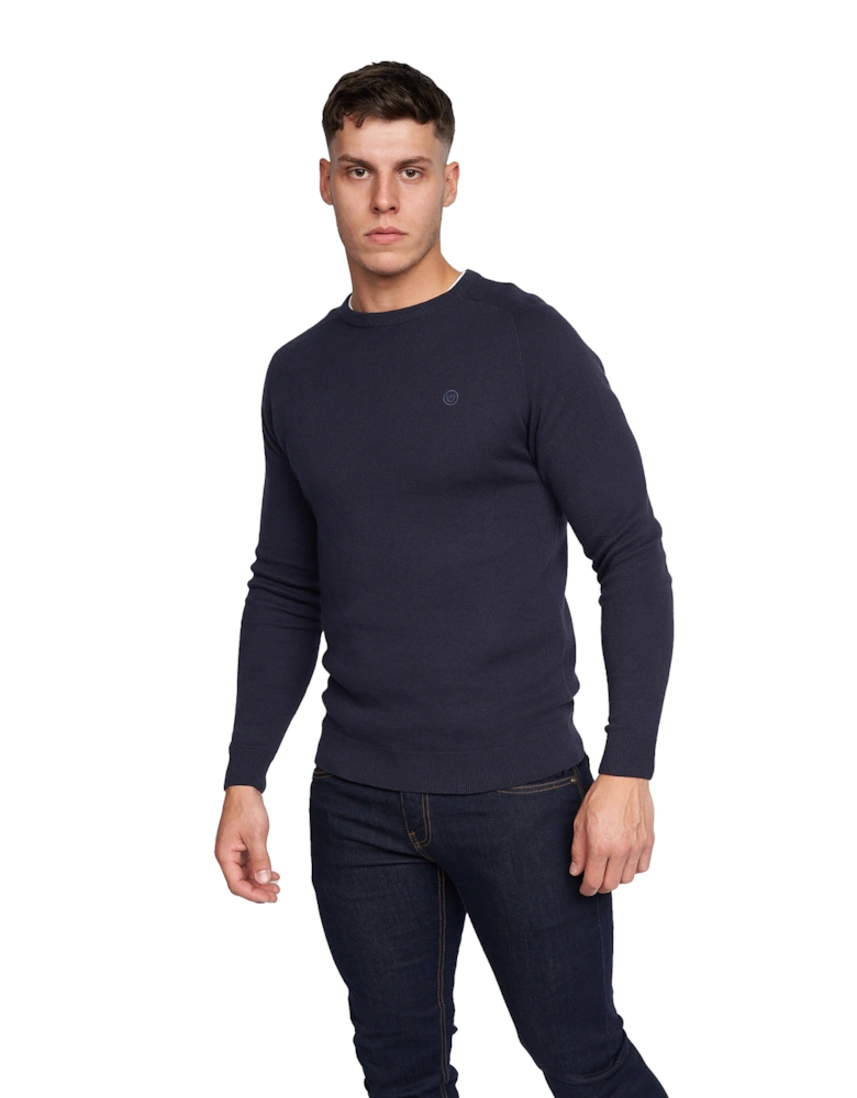 Duck and Cover Mens Mowab Knitted Sweatshirt