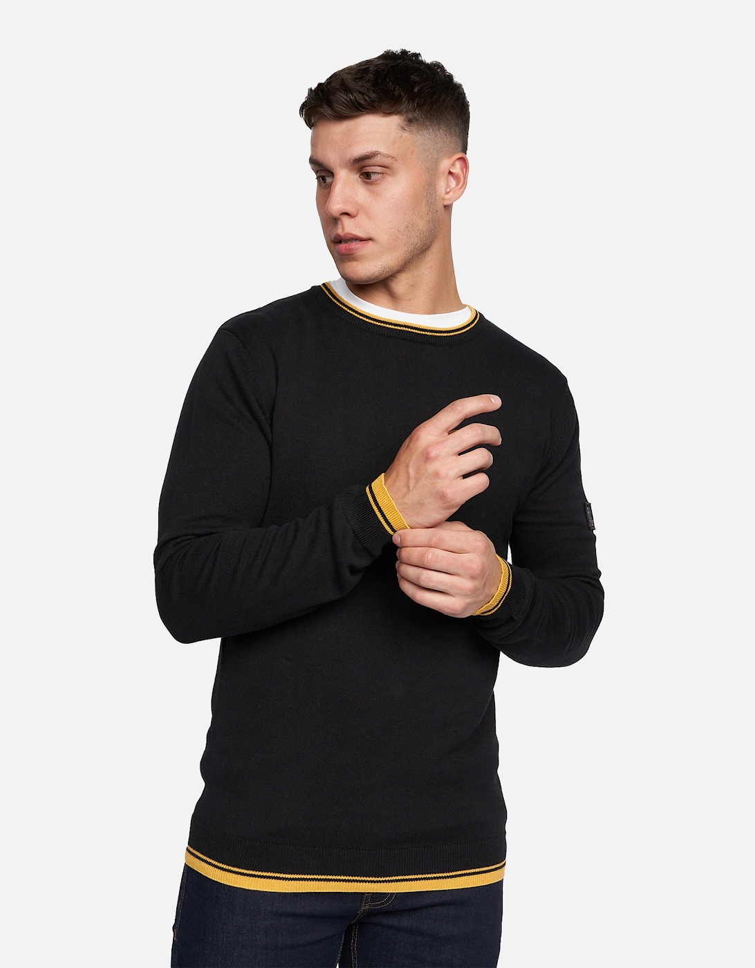 Duck and Cover Mens Papline Knitted Jumper, 6 of 5