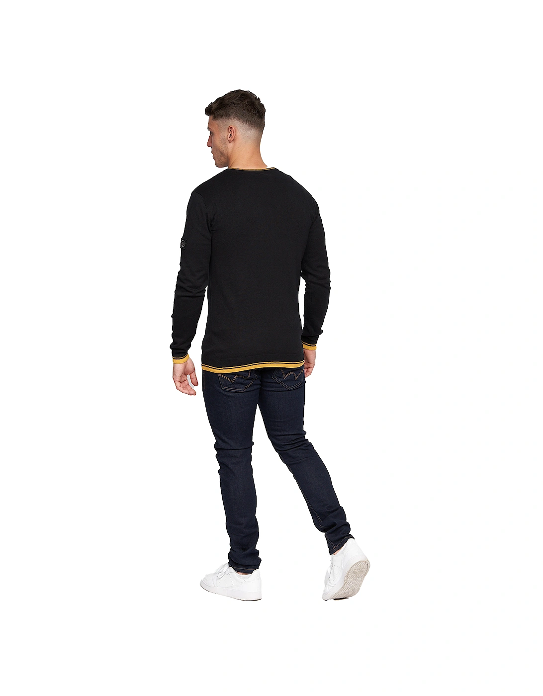 Duck and Cover Mens Papline Knitted Jumper