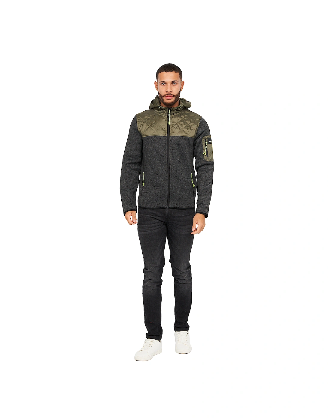 Duck and Cover Mens Menworth Full Zip Jacket