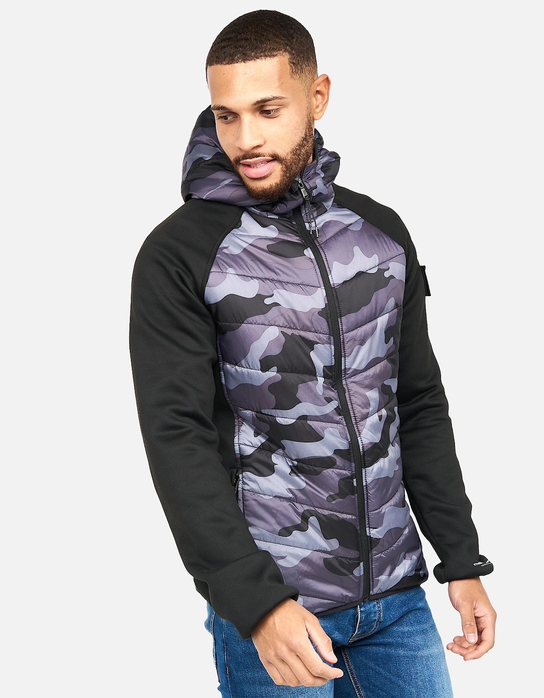 Duck and Cover Mens Quagmoore Camo Jacket