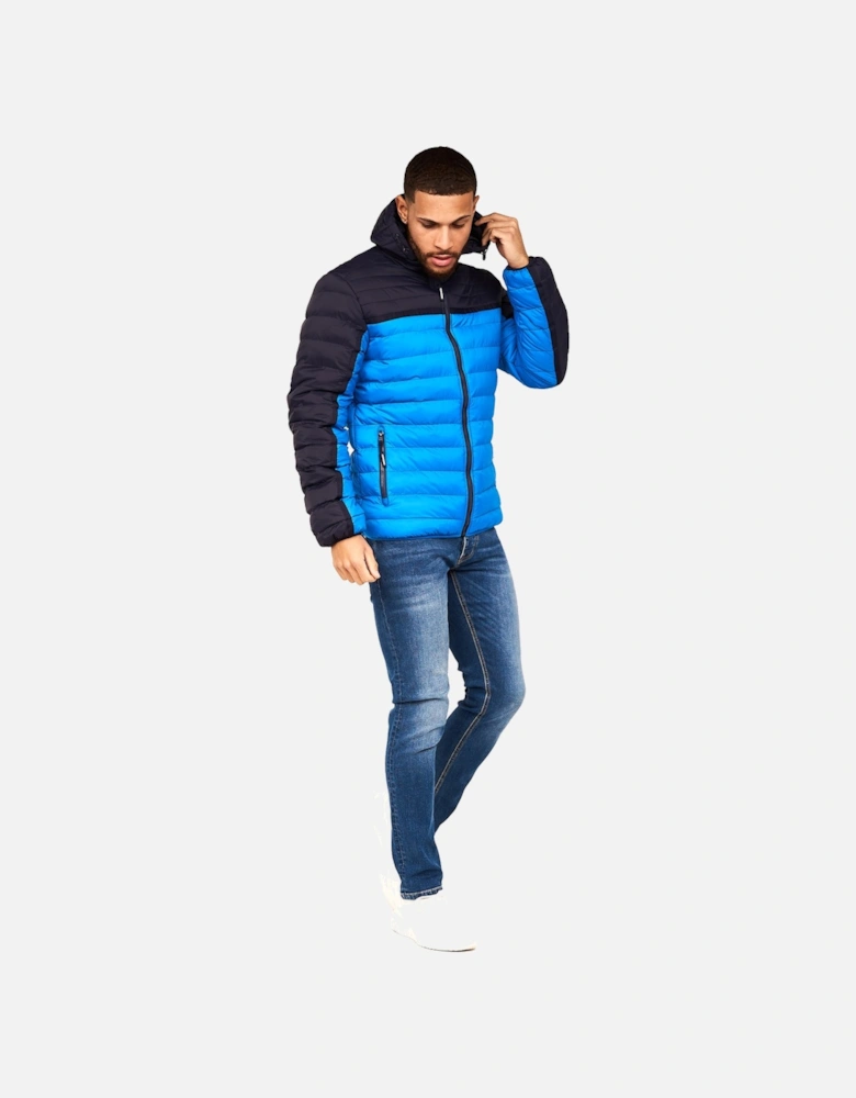Mens Pymoore Contrast Panel Padded Jacket