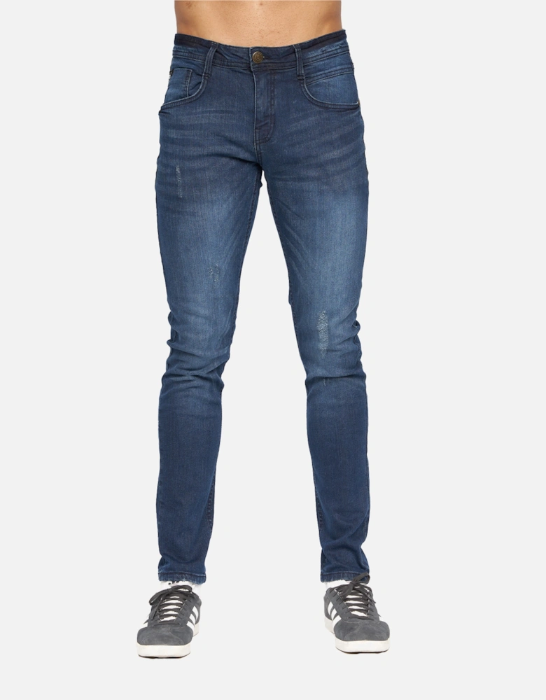 Duck and Cover Mens Tranfold Slim Jeans