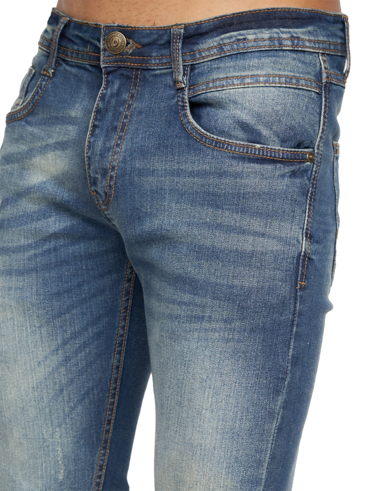 Duck and Cover Mens Tranfold Slim Jeans