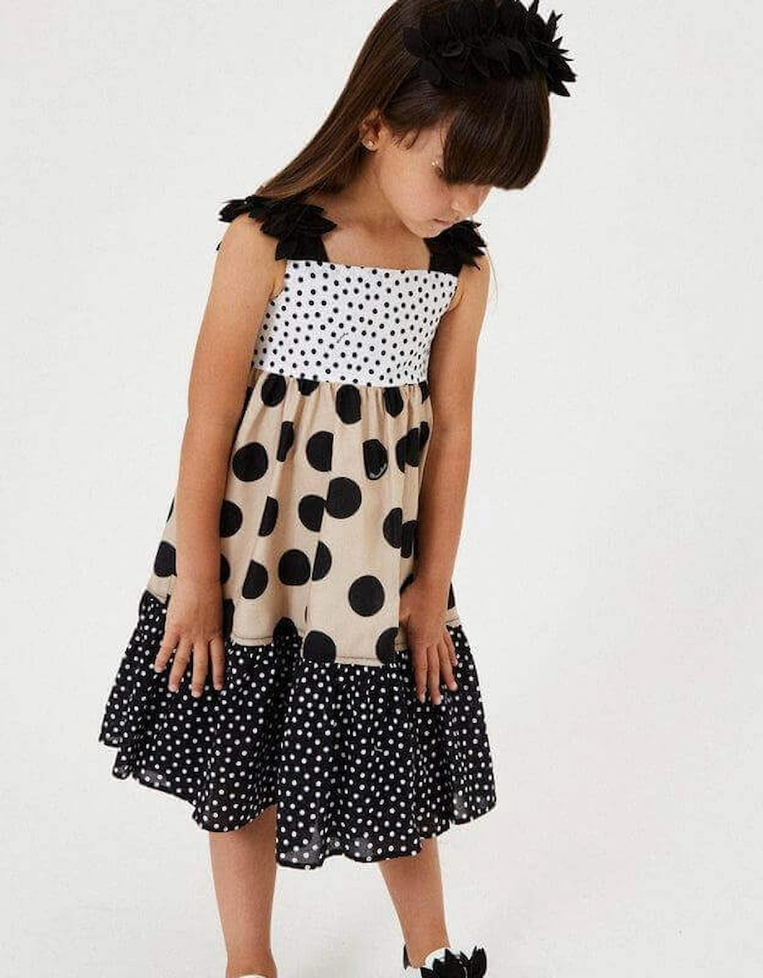 Girls Spot Dress, 6 of 5