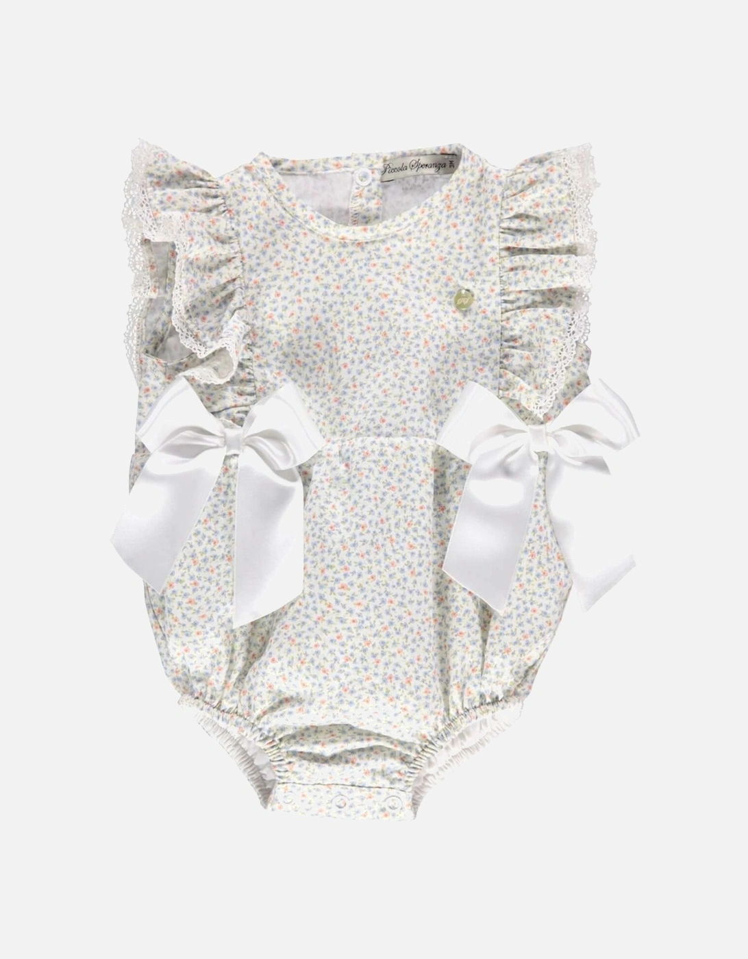Baby Girls Romper with Bows, 3 of 2