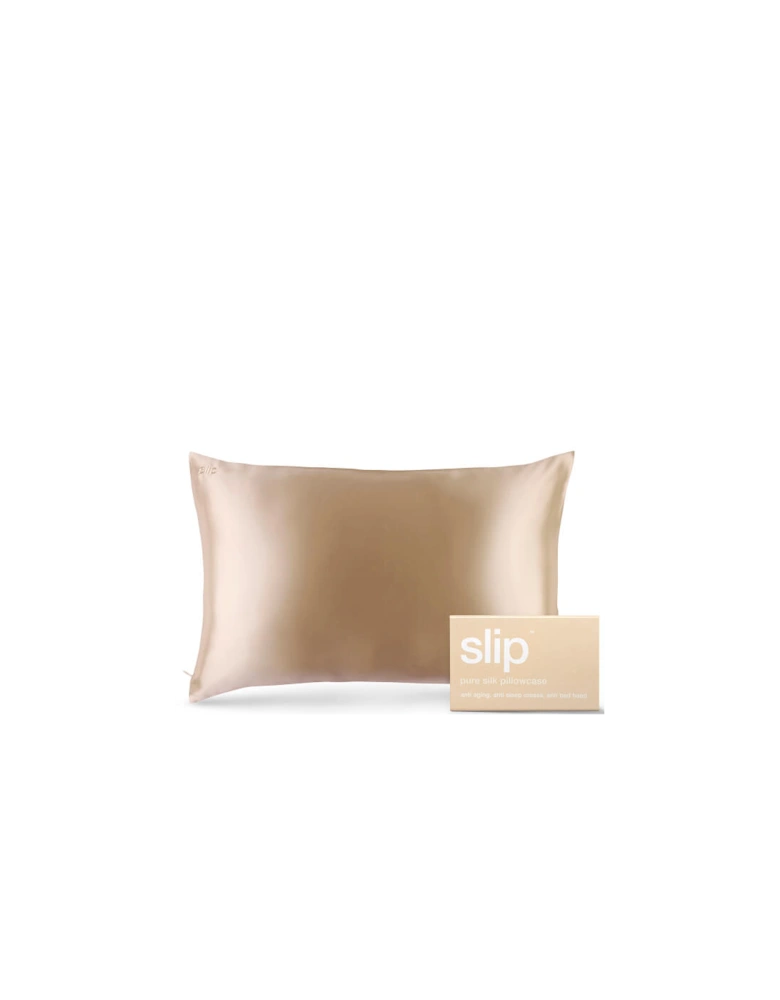 Silk Pillowcase - Queen - Caramel - Slip