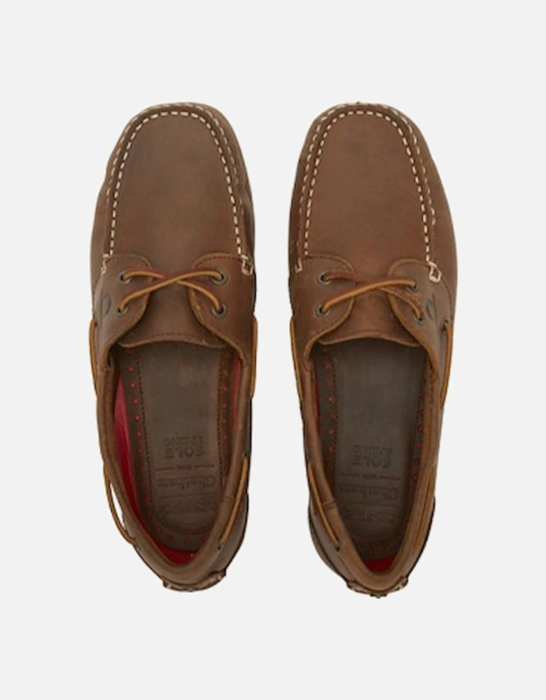 Men's Galley II Deck Shoe Dark Tan