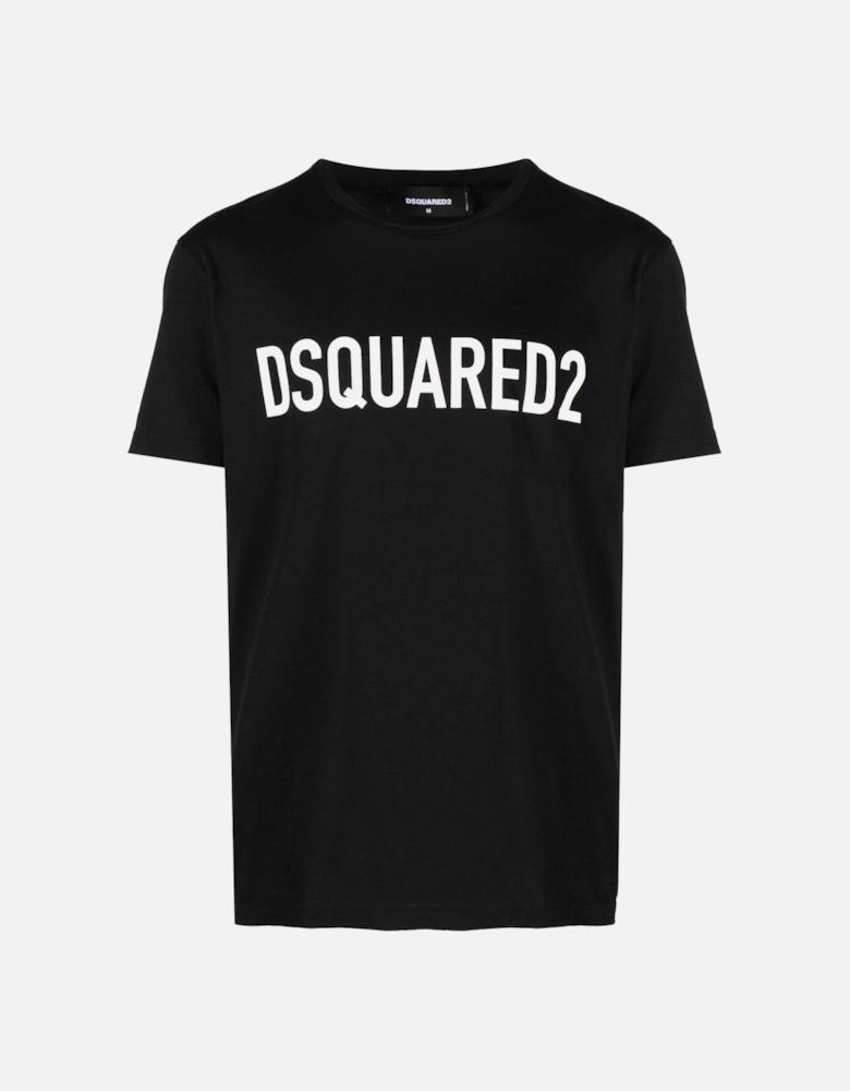 Slouch Logo-print T-shirt in Black