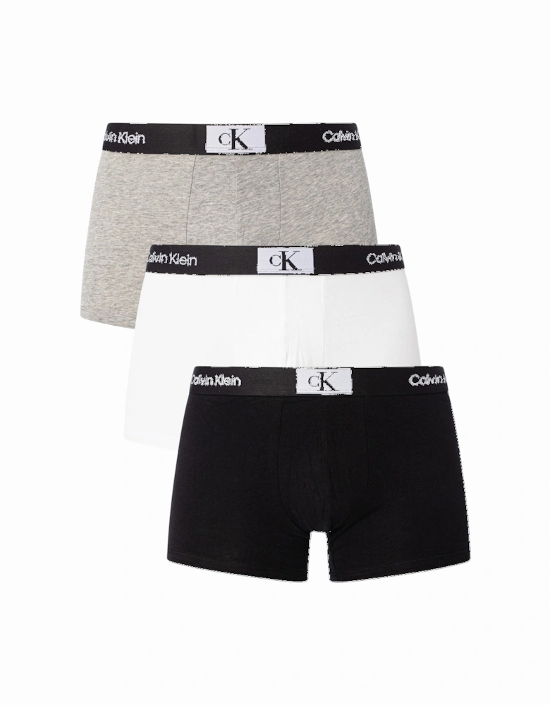 3 Pack Trunk CK 1996 Black/White/Grey Heather