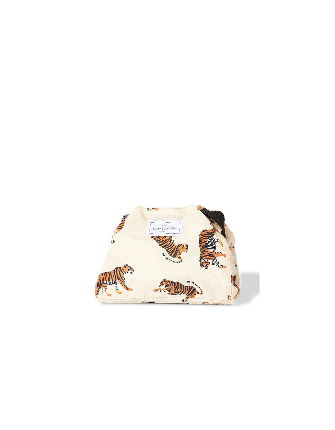 The Flat Lay Co. Drawstring Bag - Beige Tigers, 2 of 1