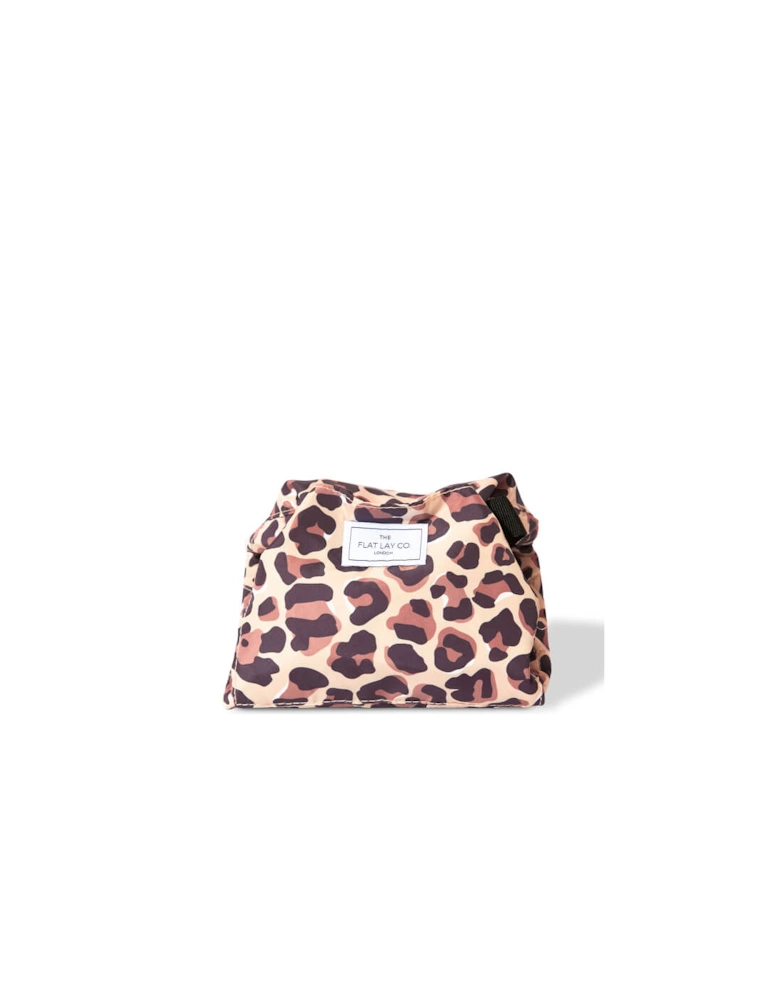 The Flat Lay Co. Drawstring Bag - Leopard Print