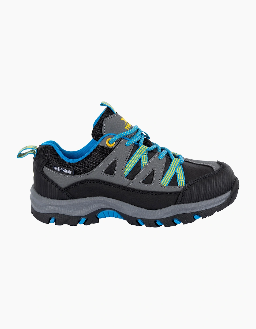 Trespass Unisex Black Childrens/ Gillon Ii Walking Shoes - Size: 3 Uk Kids