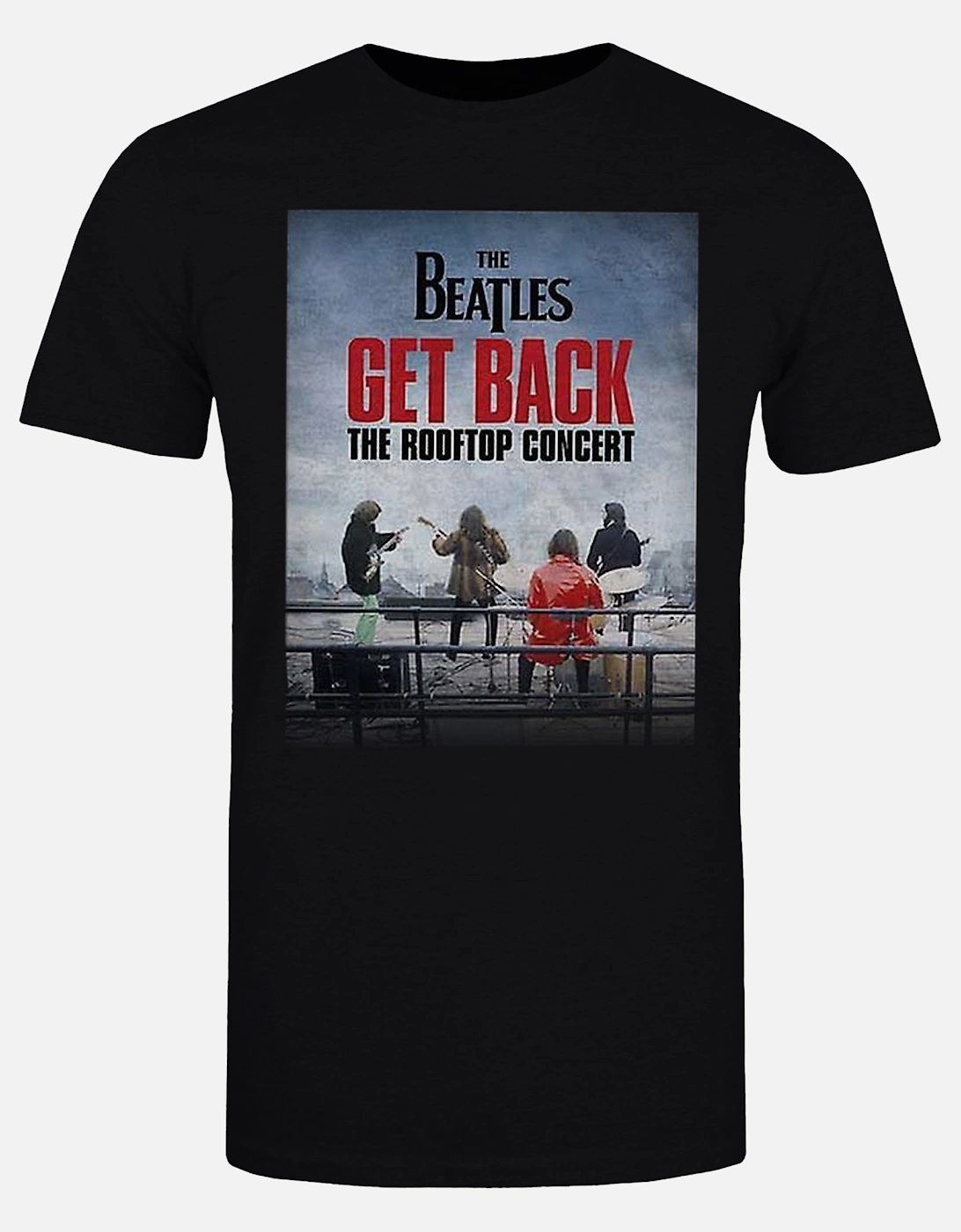 Unisex Adult Rooftop Concert Cotton T-Shirt, 5 of 4