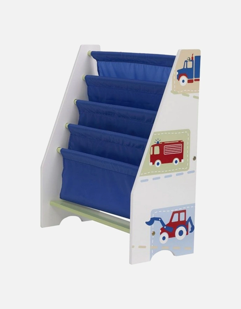 Childrens/Kids Vehicles Sling Bookcase
