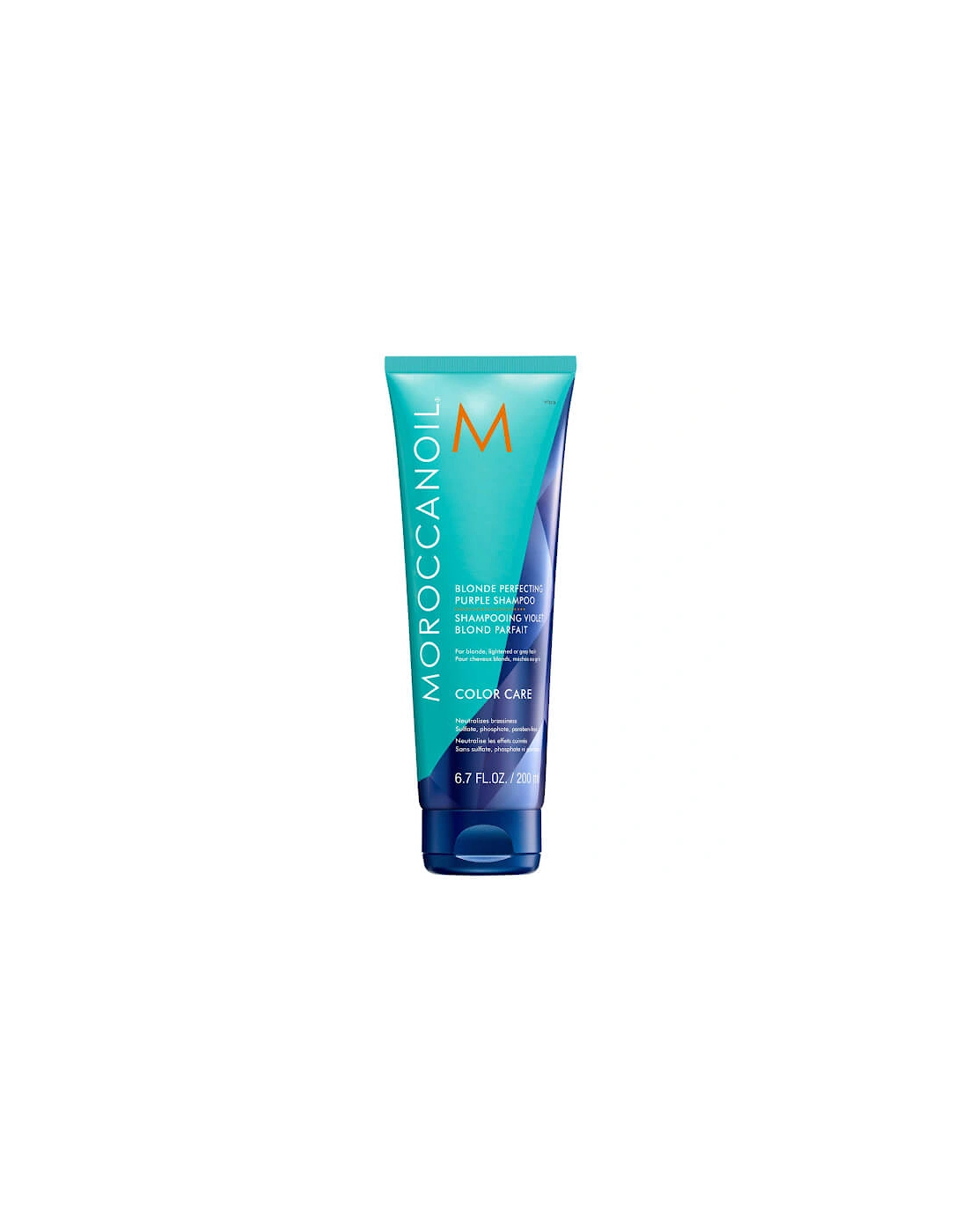 Moroccanoil Blonde Perfecting Purple Shampoo 200ml, 2 of 1