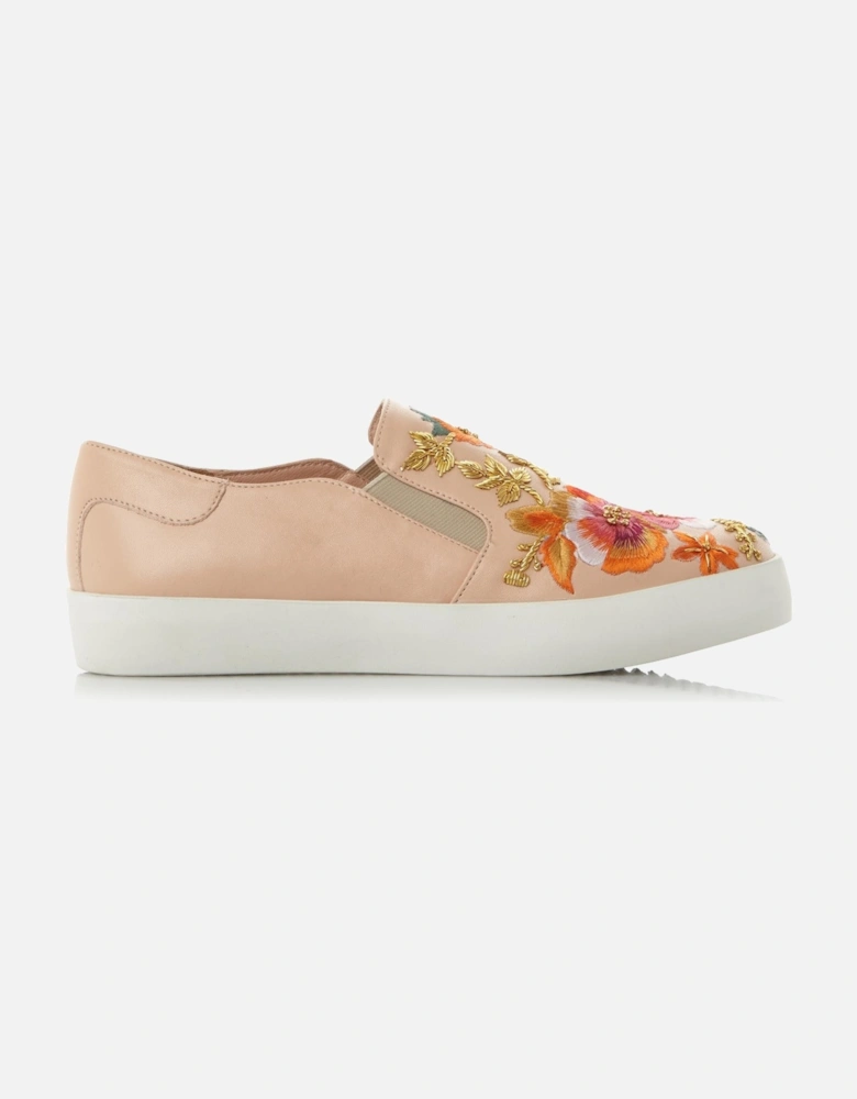 Ladies Espyy - Embroidered Slip On Shoes