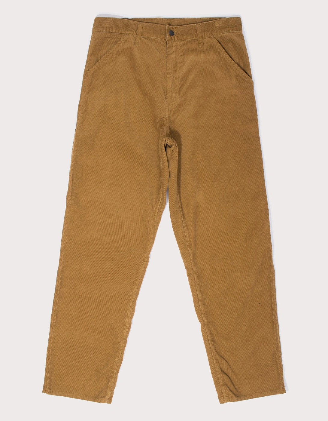 Relaxed Fit Corduroy Single Knee Pants