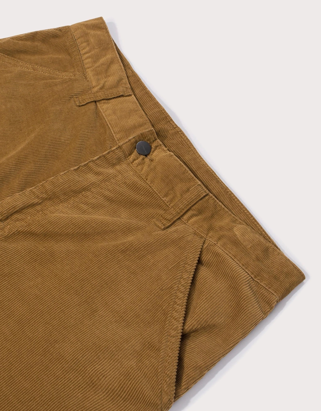 Relaxed Fit Corduroy Single Knee Pants
