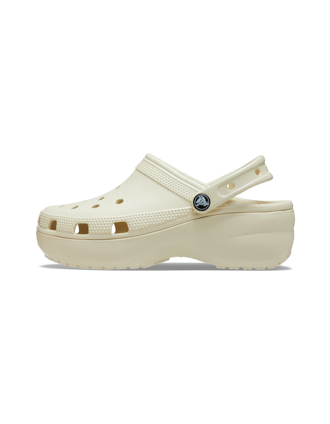 Classic Platform Clog Wedge - Bone, 2 of 1