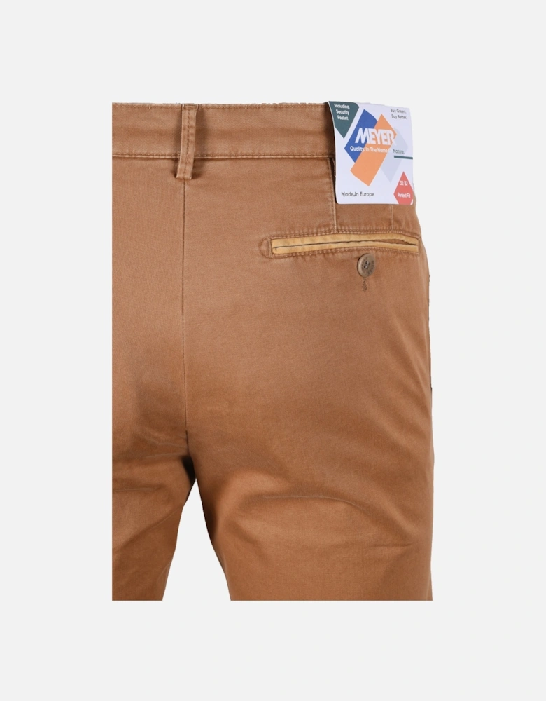 New York Cotton Trouser Tan