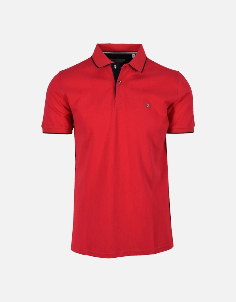 Nico Signature Modern Fit Polo Red