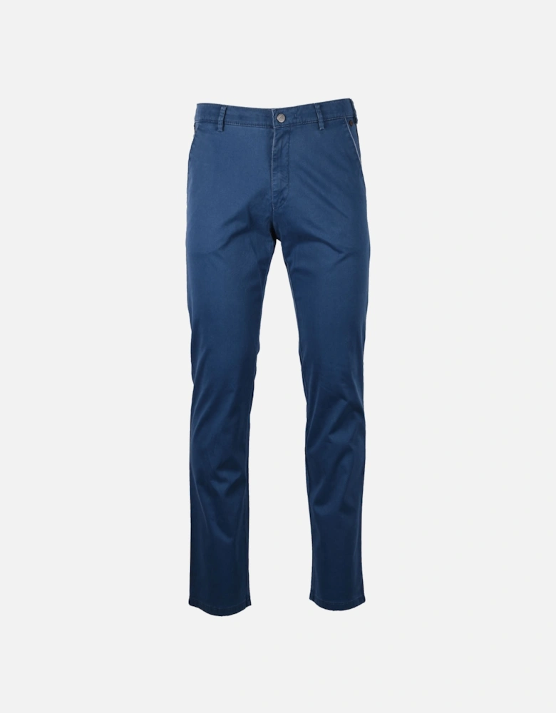 New York Cotton Trouser Blue