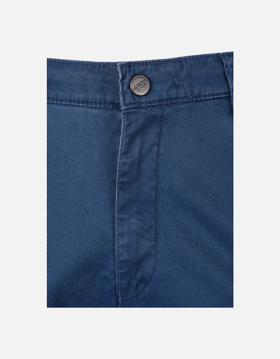 New York Cotton Trouser Blue