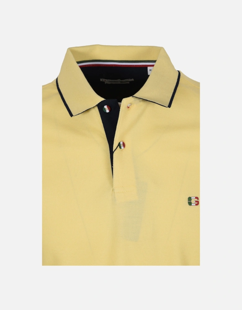 Nico Signature Modern Fit Polo Lemon