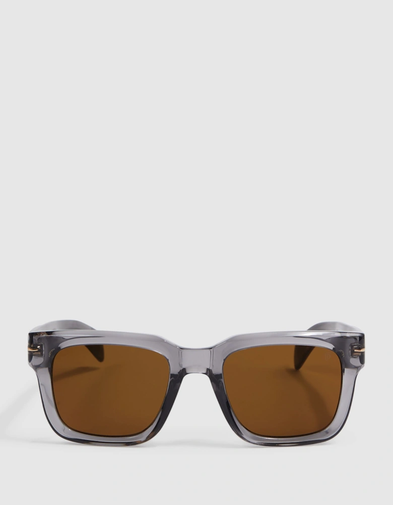 Eyewear by David Beckham Square Sunglasses