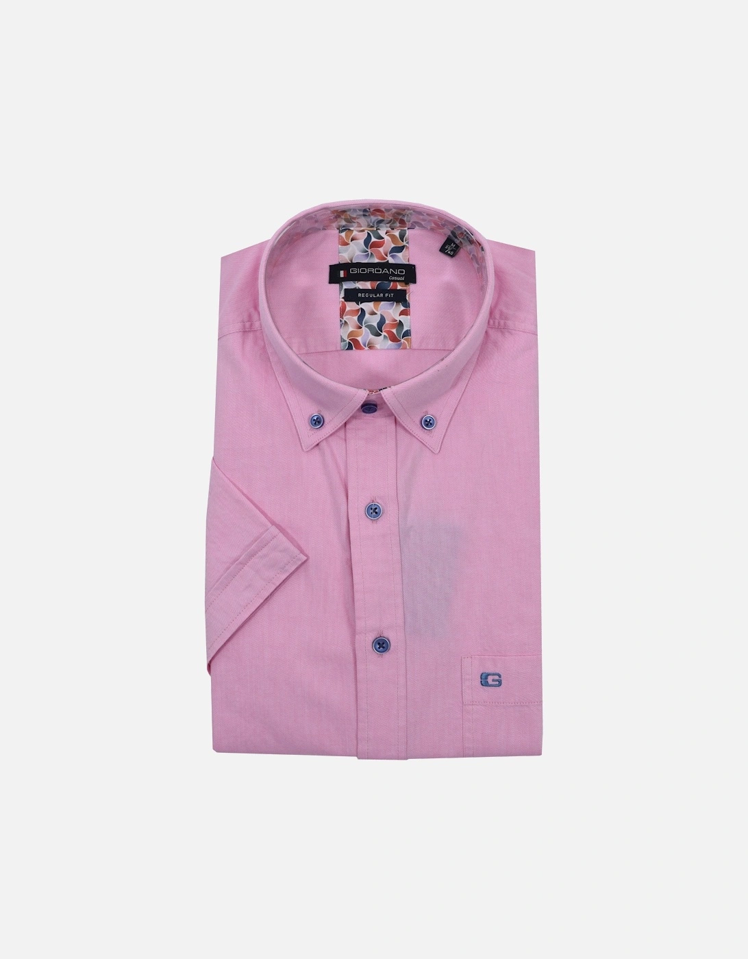 Regular Short Sleeve Shirt Pink, 4 of 3