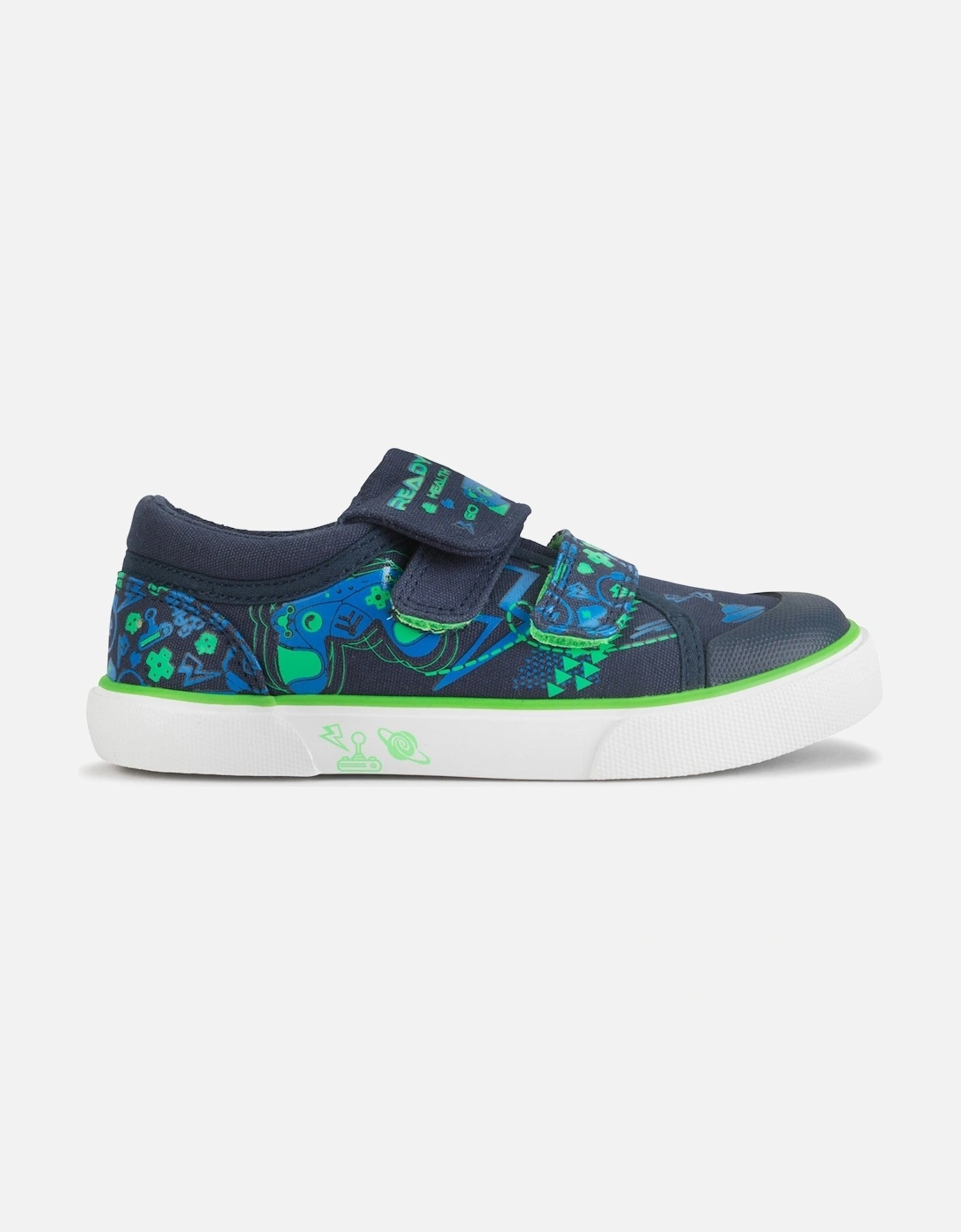 LEVEL UP CHILDREN'S CANVAS SHOE