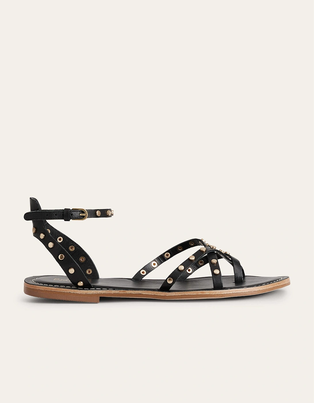 Studded Classic Flat Sandals, 3 of 2