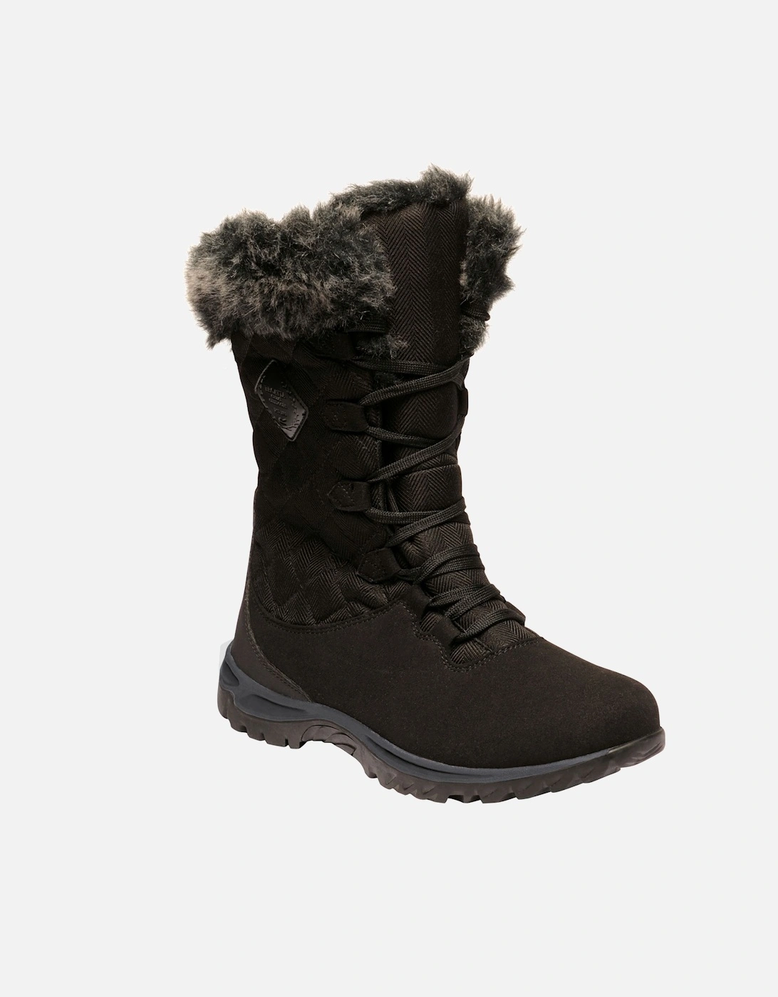 Great Outdoors Womens/Ladies Newley Faux Fur Trim Thermo Boots, 5 of 4