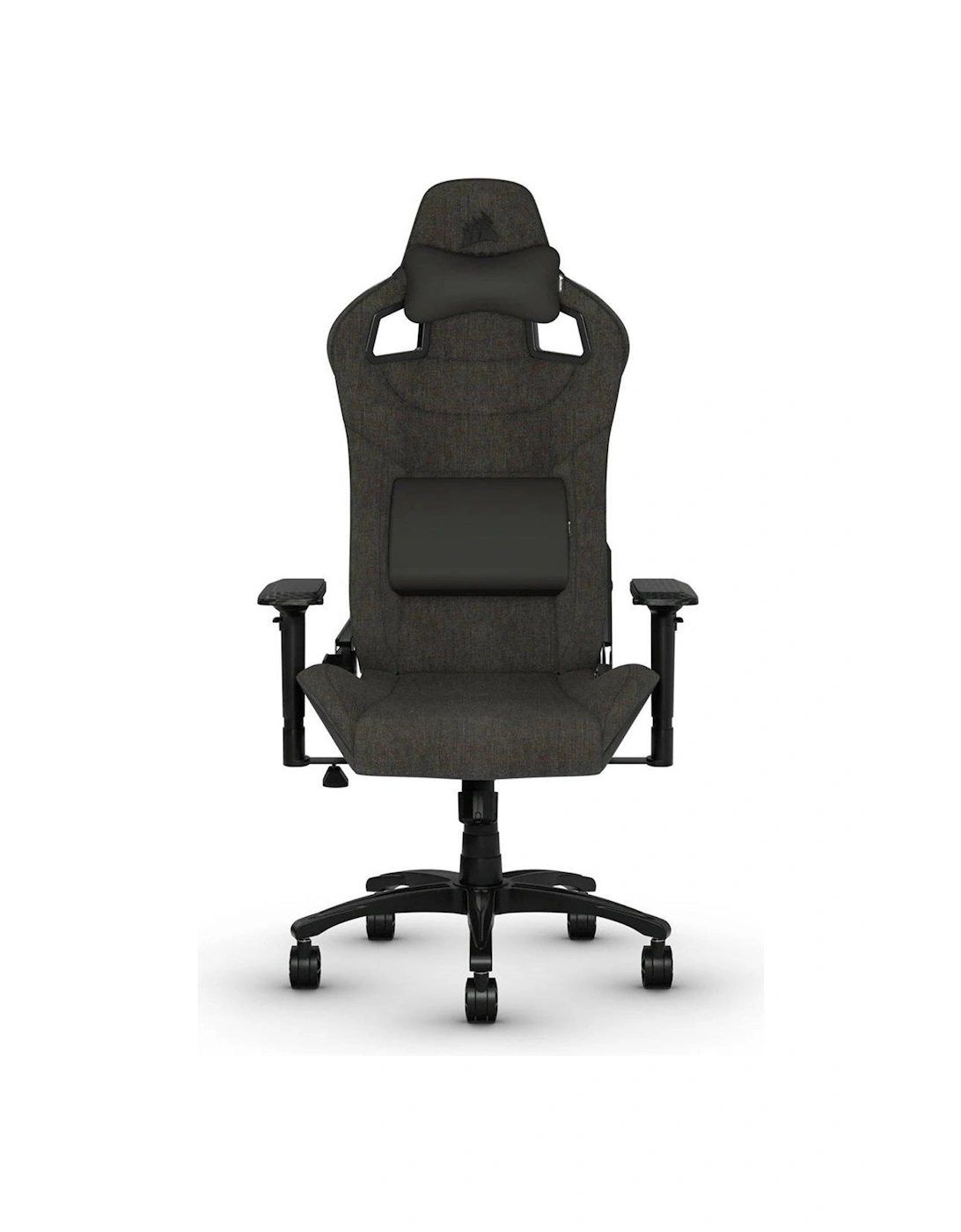 T3 Rush 2023 Fabric Gaming Chair - Charcoal/Black, 2 of 1