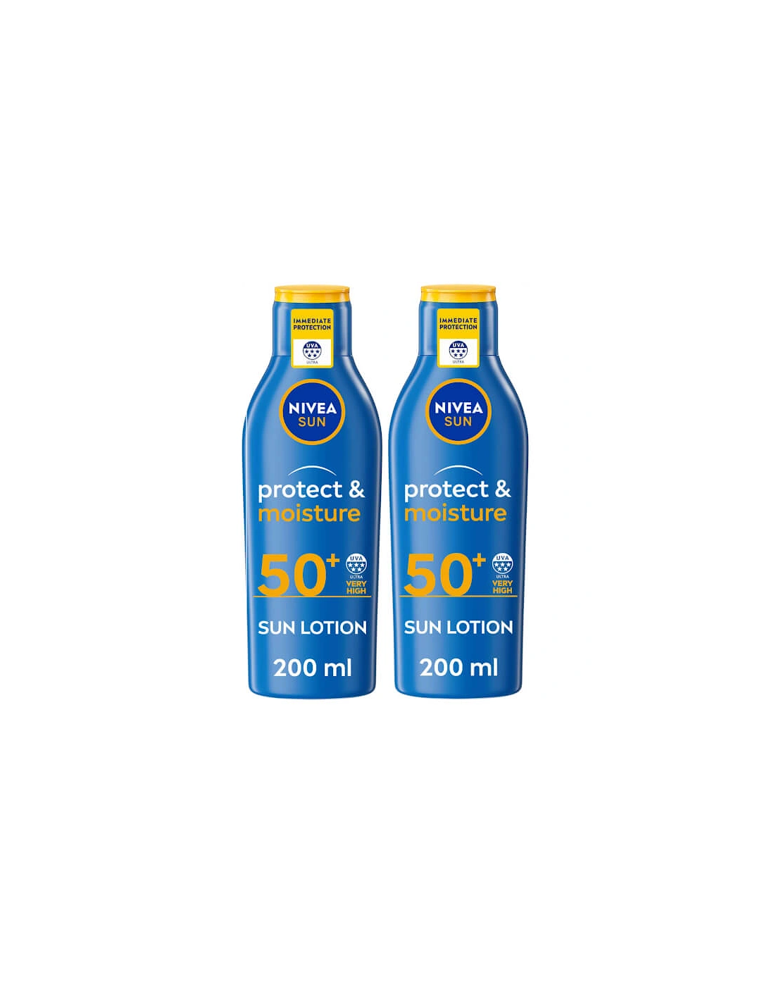 Protect and Moisture Sun Cream Lotion SPF50+ 200ml Duo, 2 of 1