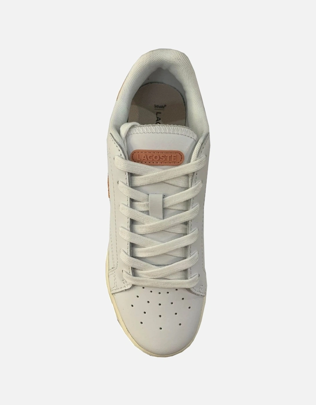 Women's Twin Serve White And Light PinkTrainers.