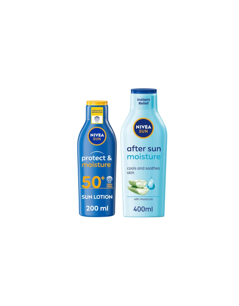 Protect and Moisture Sun Cream and Aftersun Duo