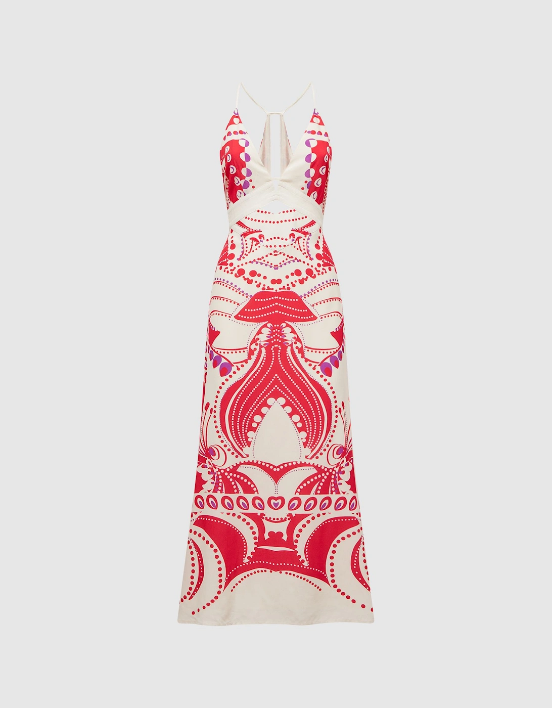 Abstract Print Maxi Dress, 2 of 1