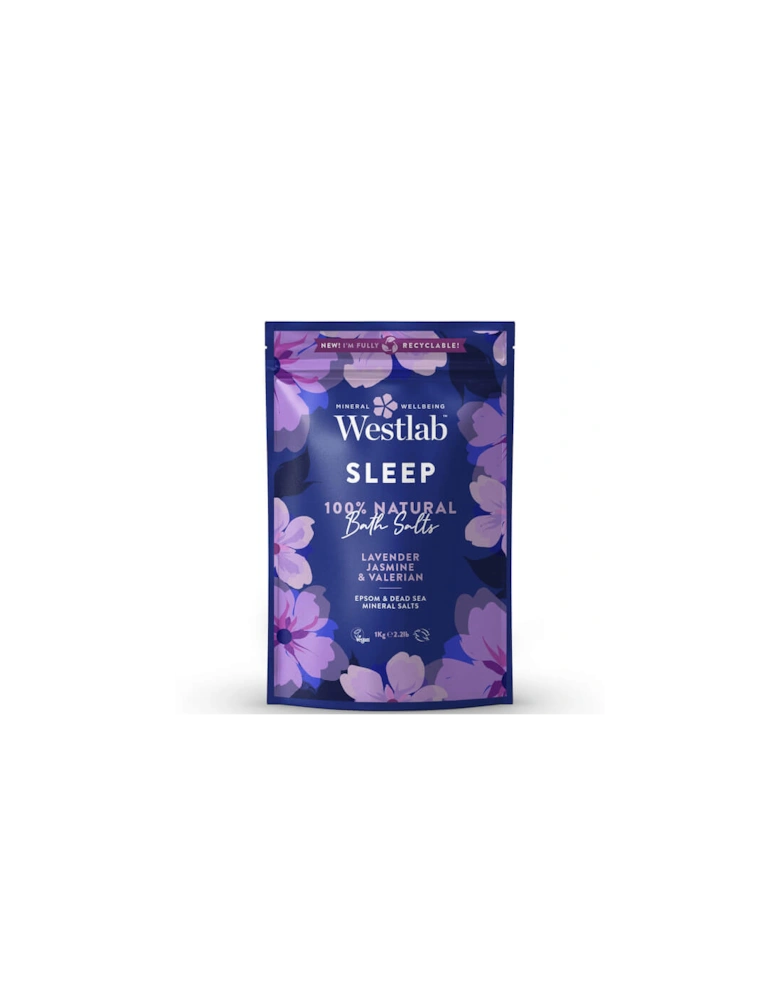 Sleep Bathing Salts 1kg - - Sleep Bathing Salts 1000g - C J Bella