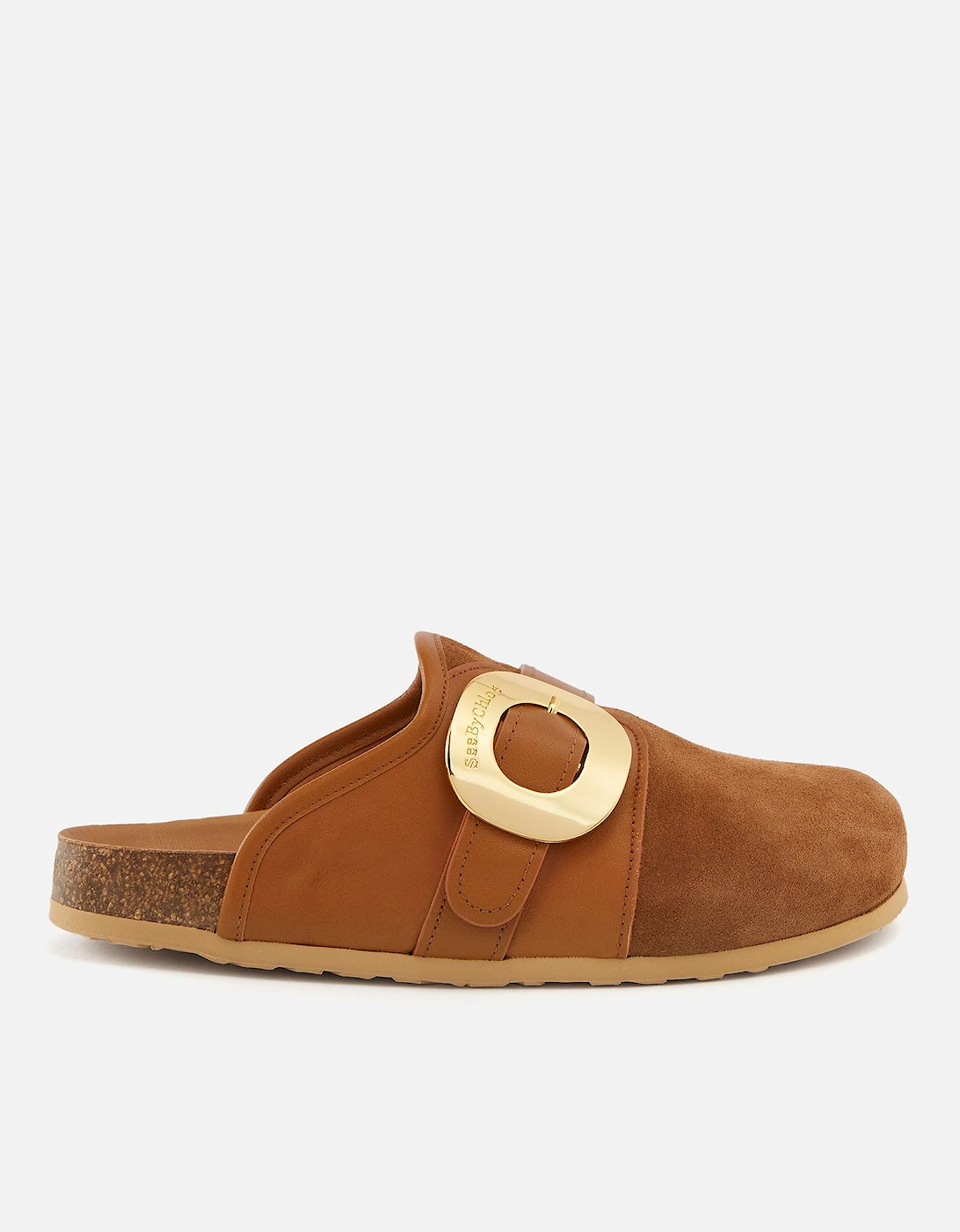 See by Chloé Women’s Chany Fussbelt Suede Mules - See By Chloé - Home - See by Chloé Women’s Chany Fussbelt Suede Mules, 2 of 1