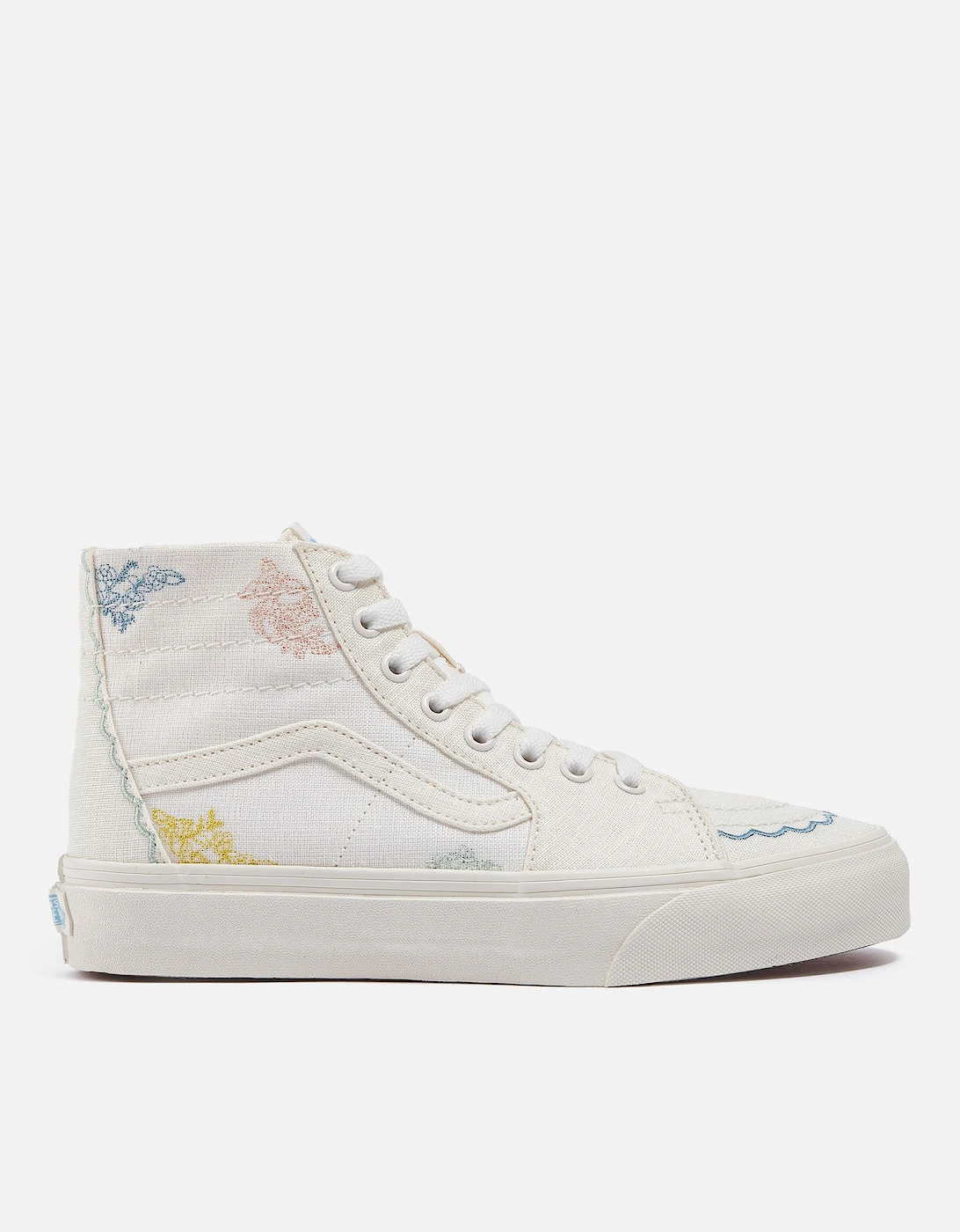Women's Blossom Sk8-Hi Tapered Linen Trainers - - Home - Brands - - Women's Blossom Sk8-Hi Tapered Linen Trainers, 3 of 2