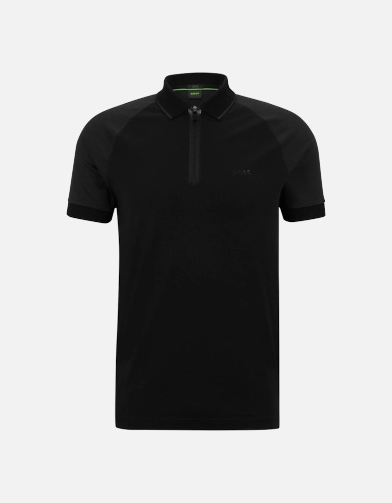 Men's Black Philix Polo Shirt