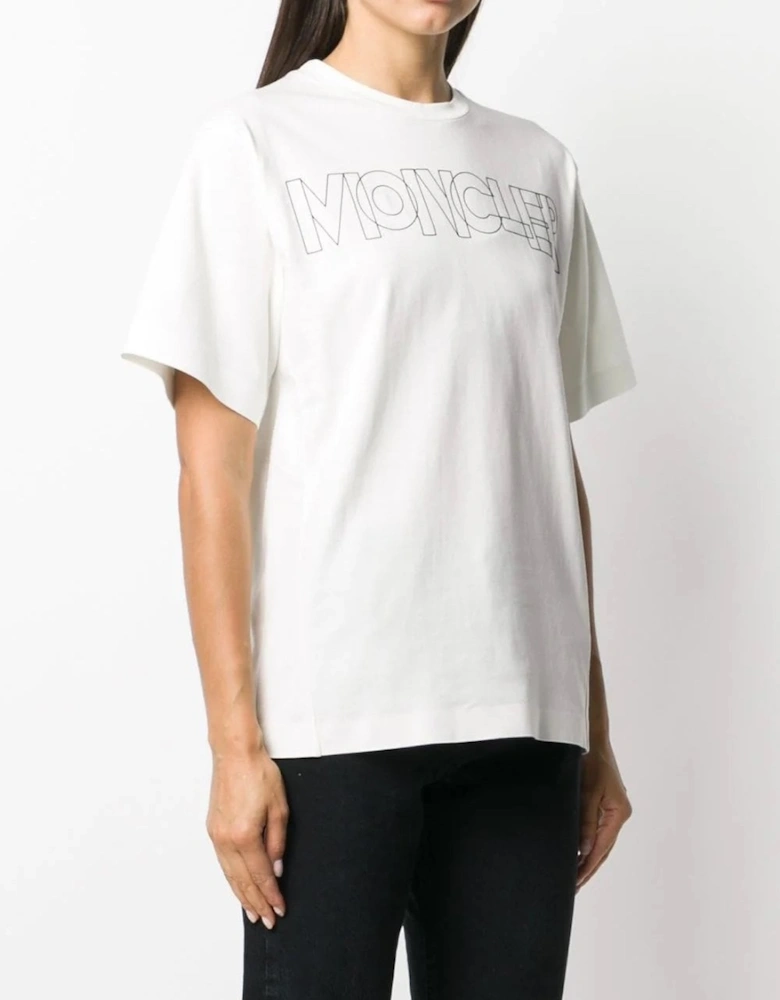 Womens Text Logo Tee